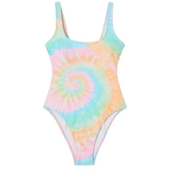 Stoney Clover Lane Other - Stoney Clover Lane x Target Swimsuit Pink Tie Dye High Leg XXS or Small‎ NWT